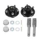 Set of 2 Trailer Hub Kits for BT8 Spindle (5 on 4.5)