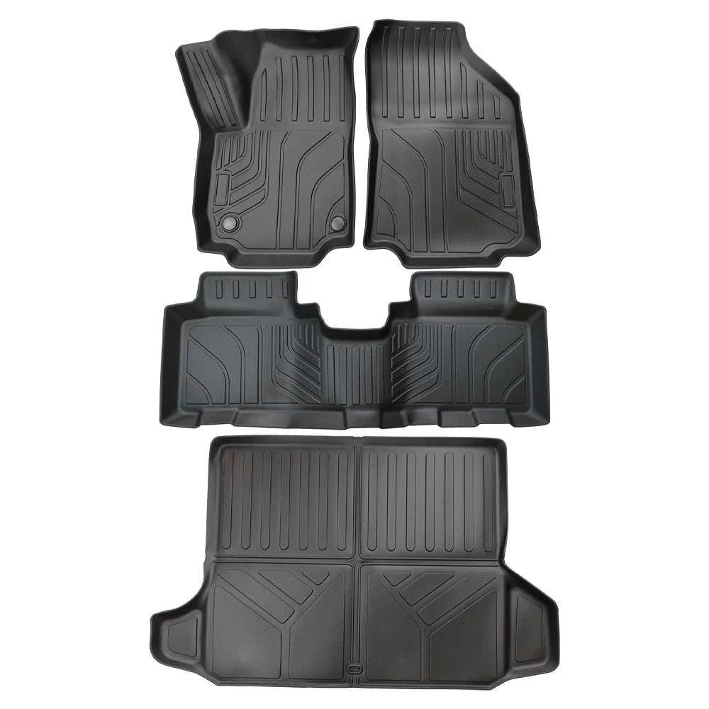 Set of 2 Heavy Duty TPE Floor Mats for Chevrolet Equinox (2018–2025)