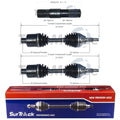 Set of 2 Front CV Axle & Intermediate Shafts for Dodge Ram 1500 (2002–2008)