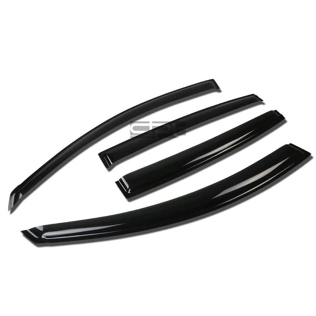 Set of 4 Window Visors for Nissan Altima (2007–2012) L32A Smoke Tint