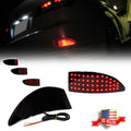 Smoked LED Bumper Reflector Tail Lights for Lexus IS250 IS350 (2006–2013)