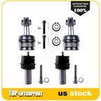 Set of 4 Front Suspension Upper and Lower Ball Joints for Ford Ranger (93–97)