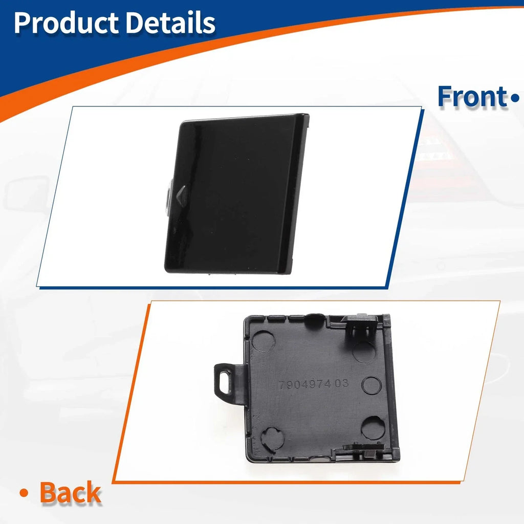 Tow Hook Cover for BMW 5 Series Black Sapphire