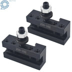 2 Pack Quick Change Tool Post Boring Turning Holder for CNC Lathe (250-102)