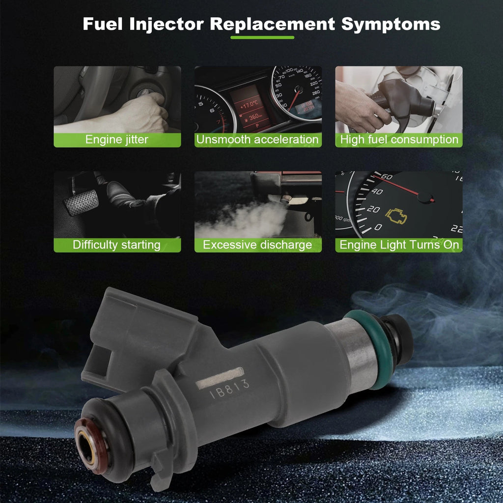 Set of 6 Fuel Injectors for Honda Accord Crosstour Acura MDX RDX RL TL TSX ZDX