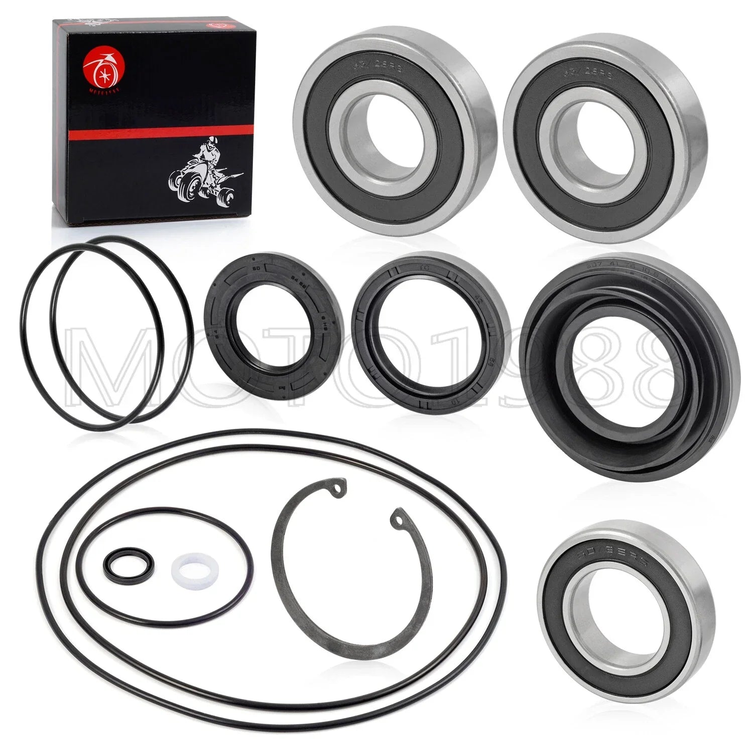 Rear Axle brake drum seal bearing kit for Honda Foreman TRX500 (2005–2013)