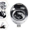 4X Beam Headlight Fog Lamp for Racer Bobber Chopper (Custom Fit)