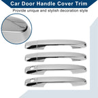 Car Door Handle Cover Trim for Toyota Corolla Sedan (2003–2010) Silver Tone