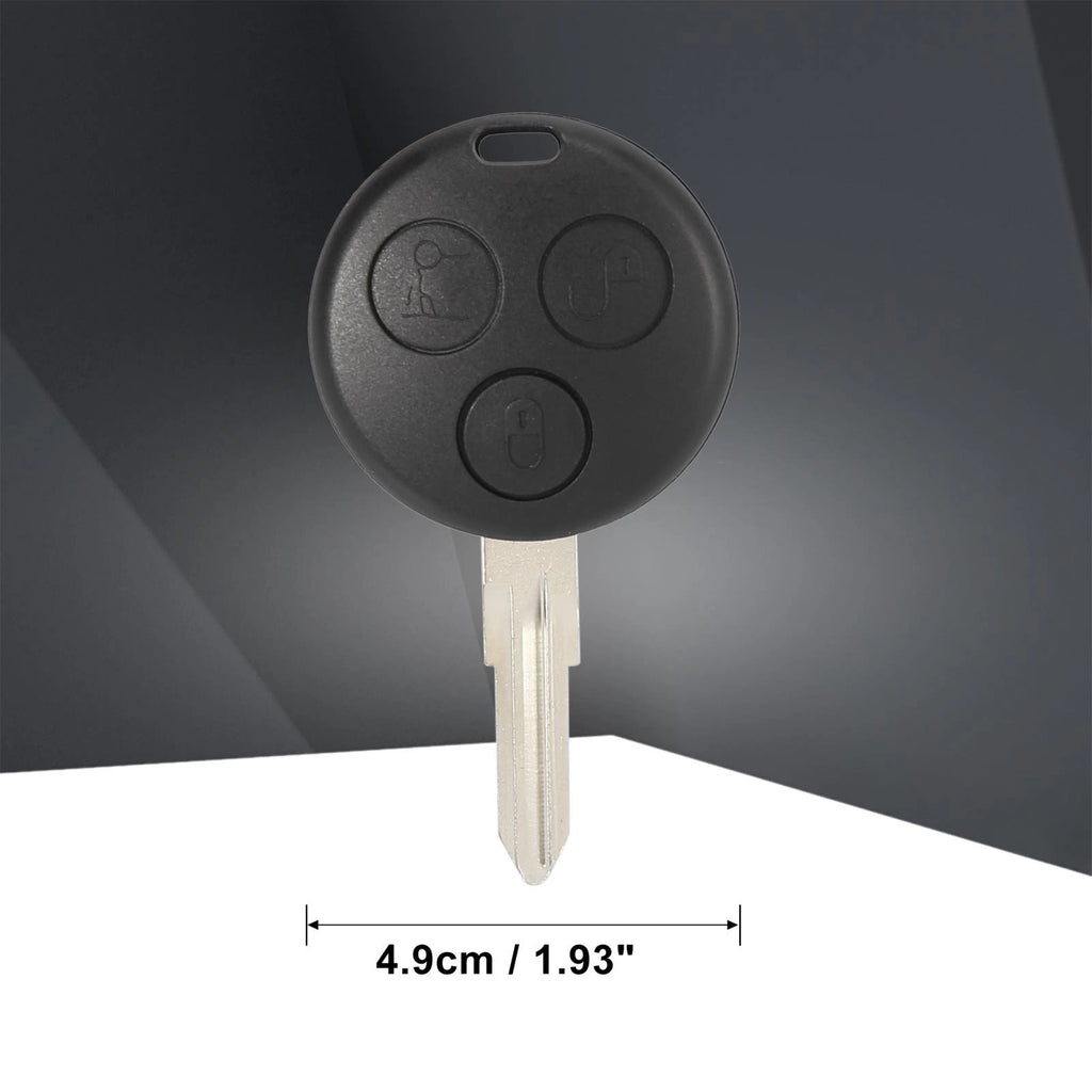 Keyless Entry Remote Key Fob 433MHz for Mercedes Benz Smart City Passion (2007–2014)