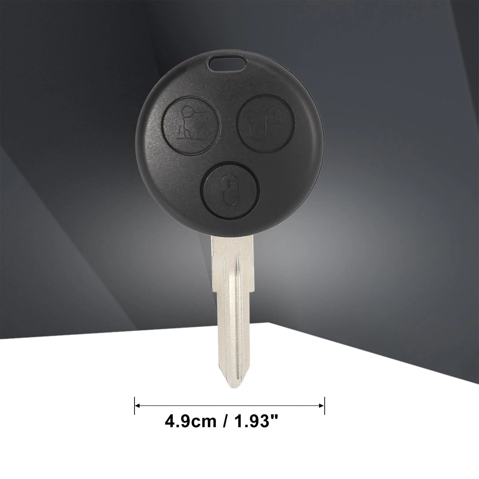 Keyless Entry Remote Key Fob 433MHz for Mercedes Benz Smart City Passion (2007–2014)