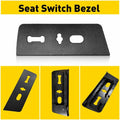 Set of 2 Power Seat Switch Housing Trim Bezel Panels for Ford F-150 (2009–2014)