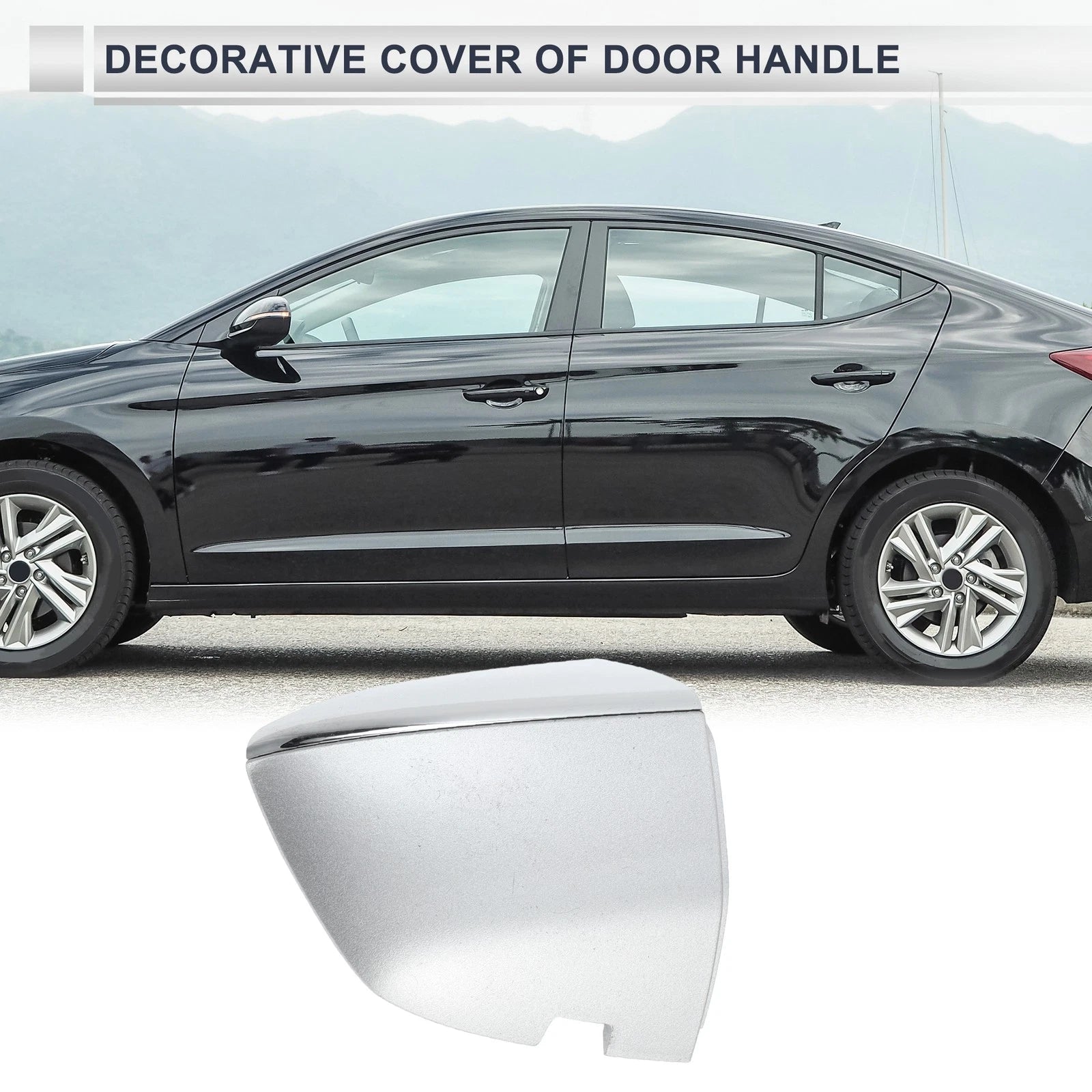 Front Right Door Handle Lock Cylinder Covers for Volkswagen Sagitta 