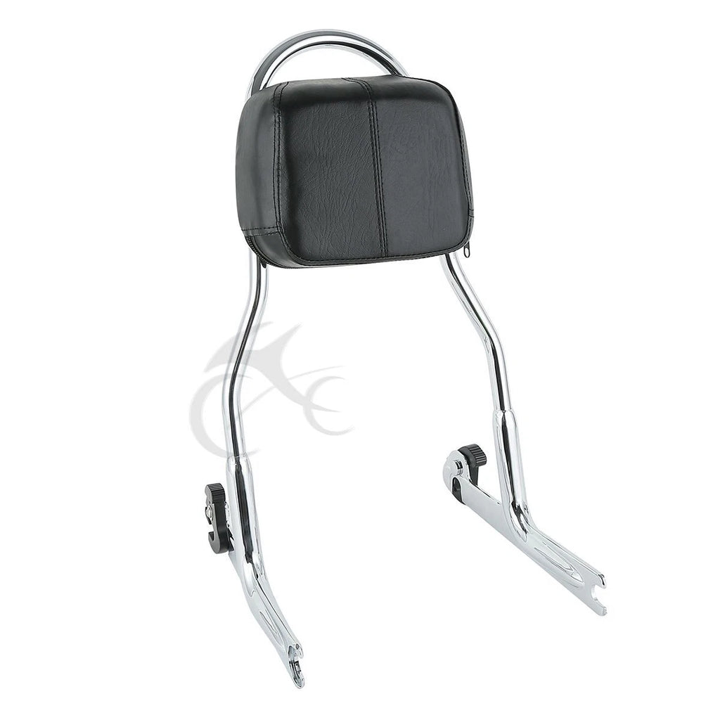 Chrome Detachable Sissy Bar Backrest for Harley Softail FLSTN FXSTB (2000–2011)