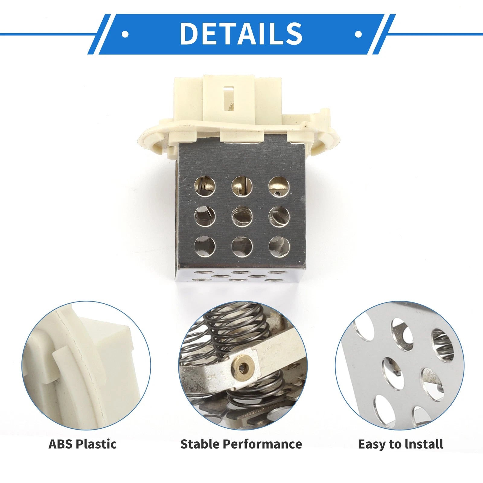 HVAC Blower Motor Resistor No. 7701057557 for Renault Master II, Opel Movano (2001–2010)