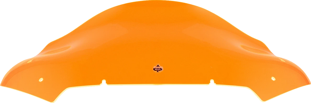 Klock Werks 10" Kolor Flare Windshield for FLTR (KWW-01-0711) - Orange Ice