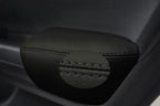 Rear Door Armrest Cover for Honda Civic Sedan (2012–2015) Black Synthetic Leather