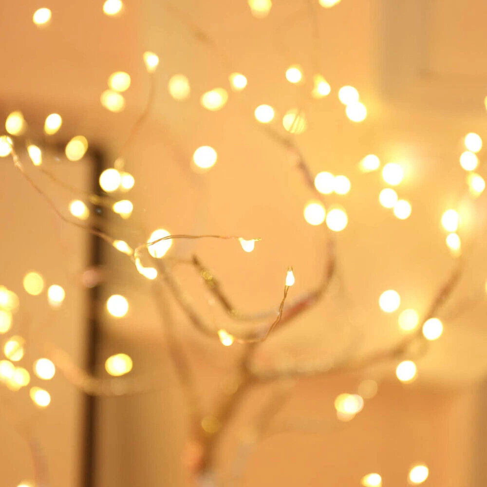 USB LED Fairy Tree Light Copper Wire Decoration Lamp for Home Party
