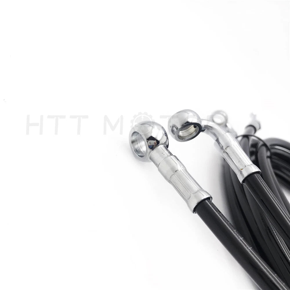 Ape Cable Kit for Harley Touring ABS Models (2014–2020) - Black Nylon 14" 15" 16"