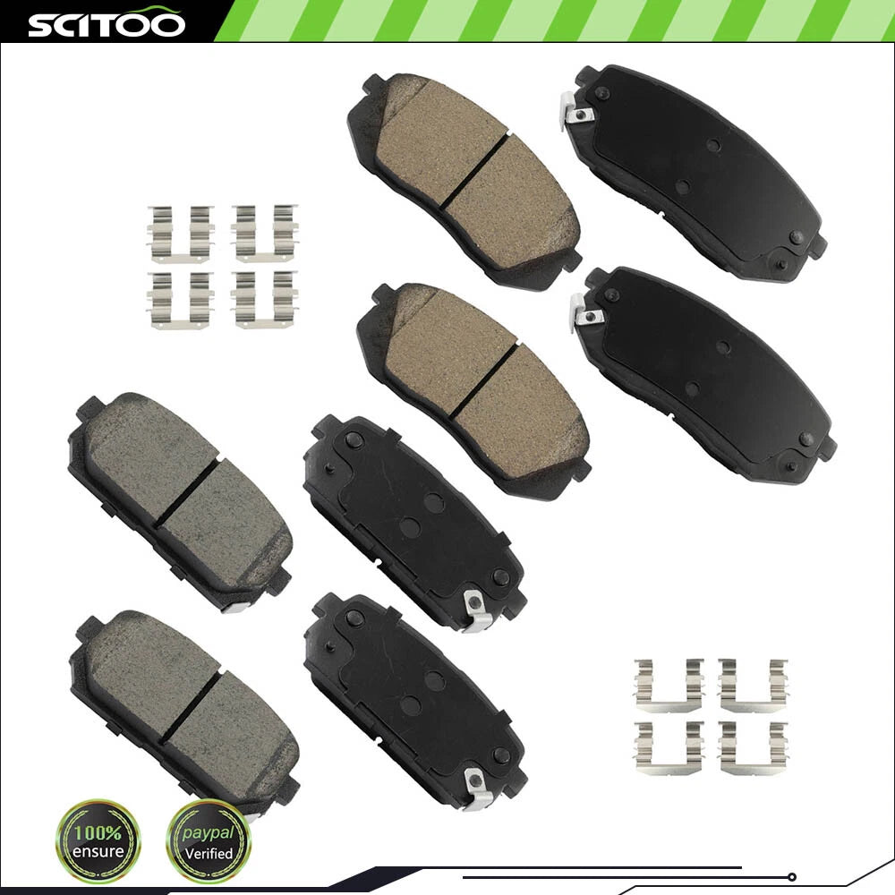 Ceramic Brake Pad Kit for Kia Rondo (2007–2012) 2.4L 2.7L V6