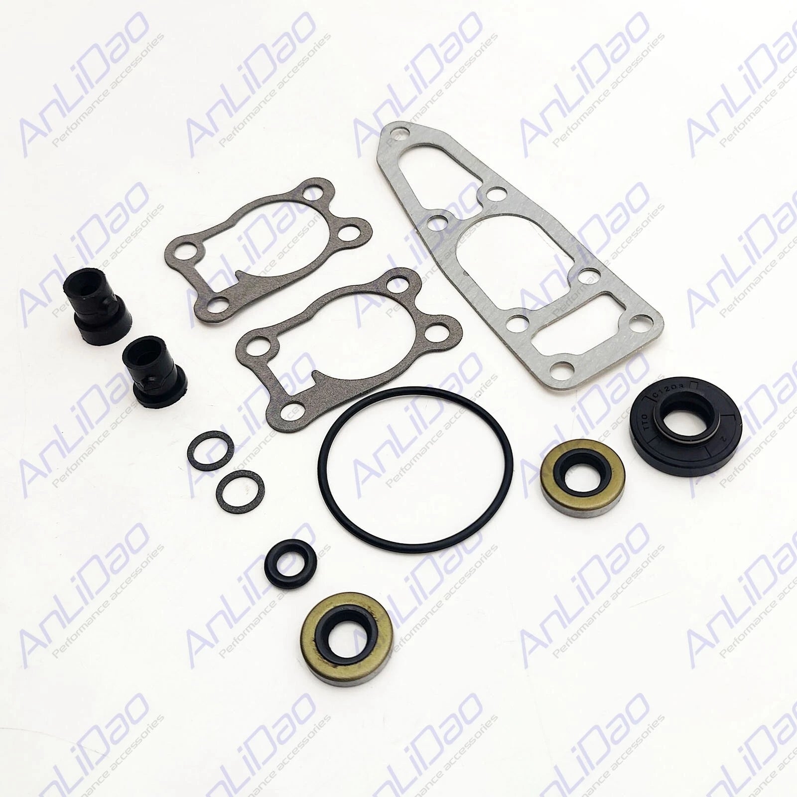 Gearcase Seal Kit for Evinrude Johnson 4 5 6 8HP (2-Stroke 4-Stroke) 95-360-11K