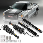 Front Rear Shock Strut Assys for Silverado GMC Sierra 1500 Denali (2015–2018)