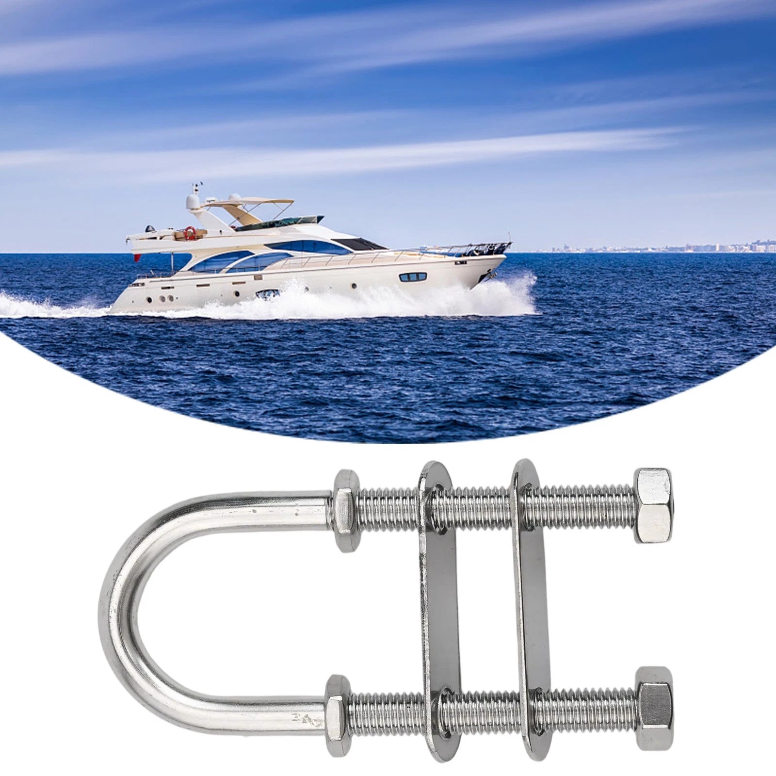 Stainless Steel Boat Tie Down U Bolt for Reliable Performance