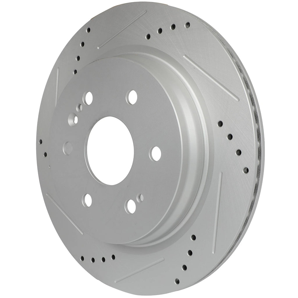 Rear Drill Brake Rotor for Chevrolet Silverado 1500, GMC Sierra 1500 (2019–2022)