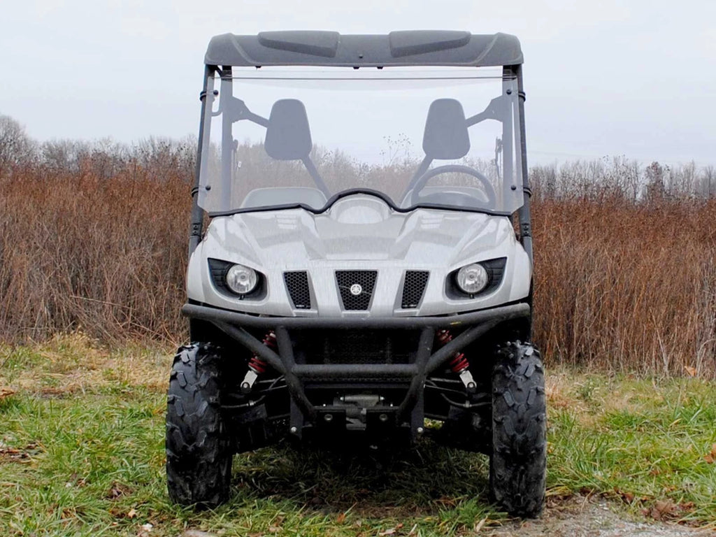 Heavy Duty Scratch Resistant Full Windshield for Yamaha Rhino (2004–2023)