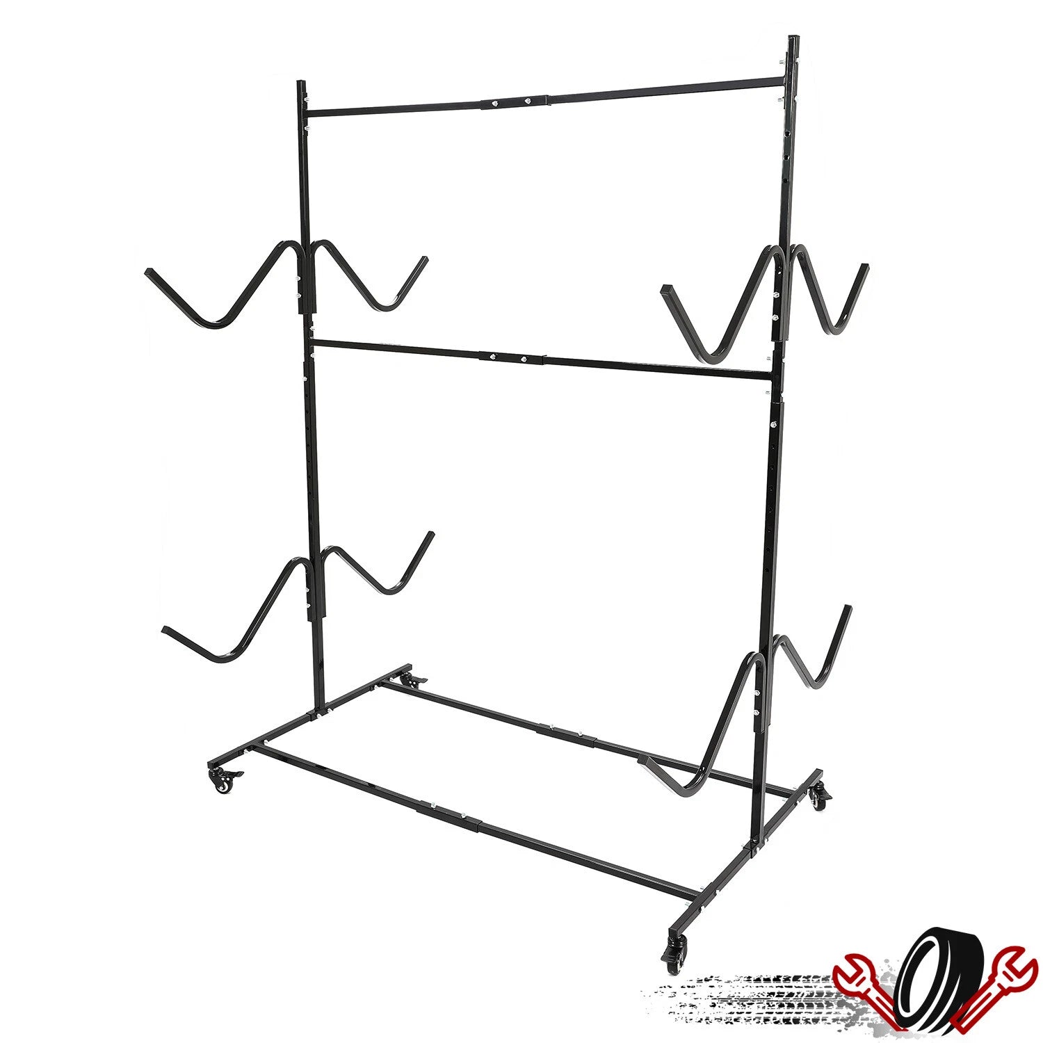Storage Rack for Kayak Canoe Boat (Indoor Outdoor) 4 Capacity