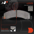 Front Disc Rotors & Ceramic Pads for Ford F-250 Super Duty (1999-2004)
