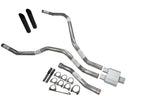 Dual Exhaust Muffler 2.5" for Nissan Titan (2004–2006) Black Tip
