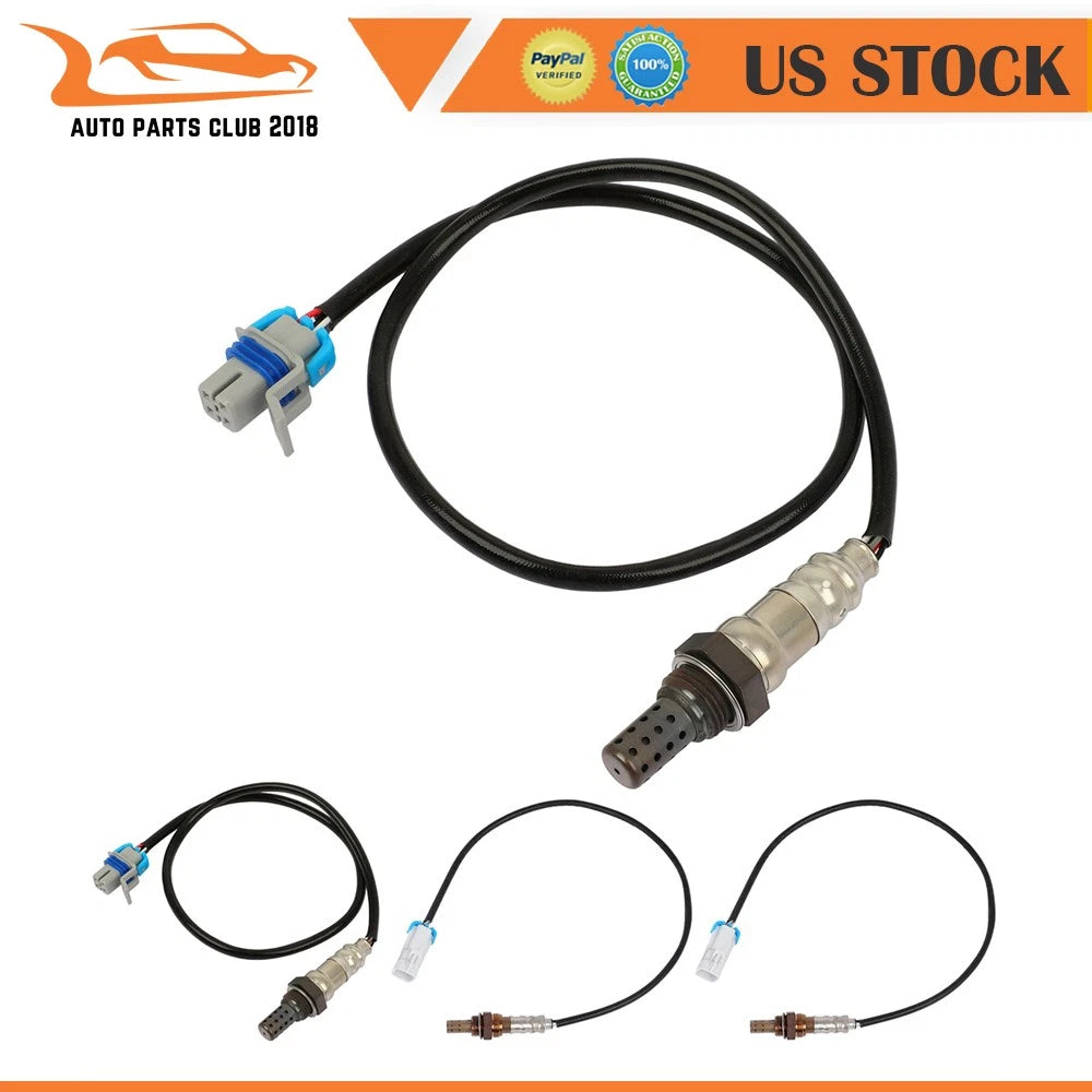 Set of 4 Oxygen O2 Sensors Upstream Downstream for Chevrolet Avalanche (2008–2013)