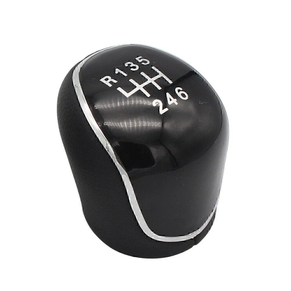 1x 6 Speed Car Shift Gear Knob for Ford C-Max Focus Mk2 Mk3 Kuga S-Max (2003-2023)