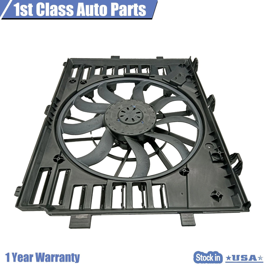 Radiator Cooling Fan Assembly for Porsche Cayenne (2011-2018)