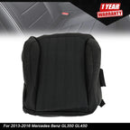 Leather Black Driver Bottom Seat Cover for Mercedes Benz GL350 GL450 (2013â2016)