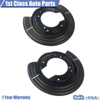 Pair of Rear Brake Backing Plate Shields for Ford Explorer (2002–2005)
