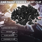 50 Pcs Front Fender Skirt Clip for Ford Edge (2007–2014), Escort (1981–2003)