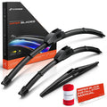 Set of 3 Windshield Wiper Blades for Nissan Juke (2011–2017)