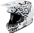Fly Racing Formula S Carbon Abyss Helmet for Offroad (Small)