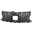 Replacement Gray Painted Plastic Front Upper Grille for Toyota Hilux (2011–2019)