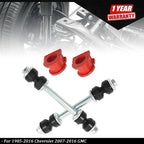 Sway Bar End Links Kit & Stabilizer Bushings for Chevy GMC Escalade