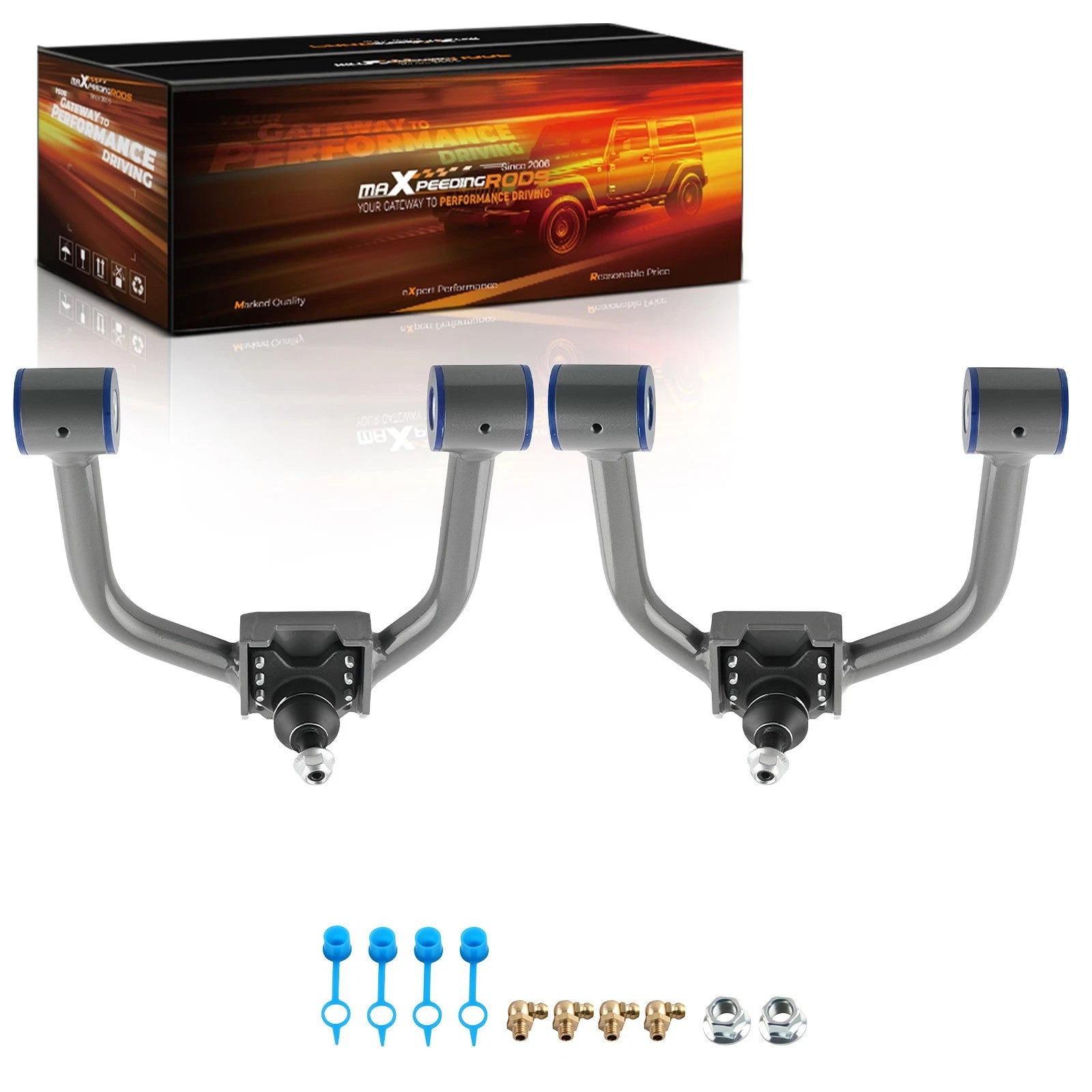 2X Adjustable Camber Kit for Lexus IS300 (2001–2005) Front Tubular Control Arms
