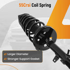 Rear Pair Complete Shocks Struts with Coil Assembly for Toyota Venza (2009–2012)