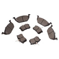 Set of 8 Ceramic Brake Pads for VW Beetle Golf Jetta 
