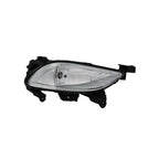 Fog Light Assembly Driver Side Replacement w/White Bezel for Nissan (2007–2015)