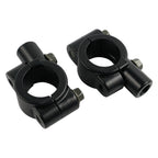8mm 7/8" Handlebar Mirror Mount Holders Adapter Clamp for Universal Motorcycle ATV