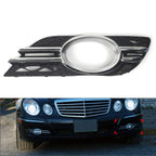 Fog Light Grill Cover Trim for Mercedes-Benz E320 E350 E550 E63 (2007-2009)