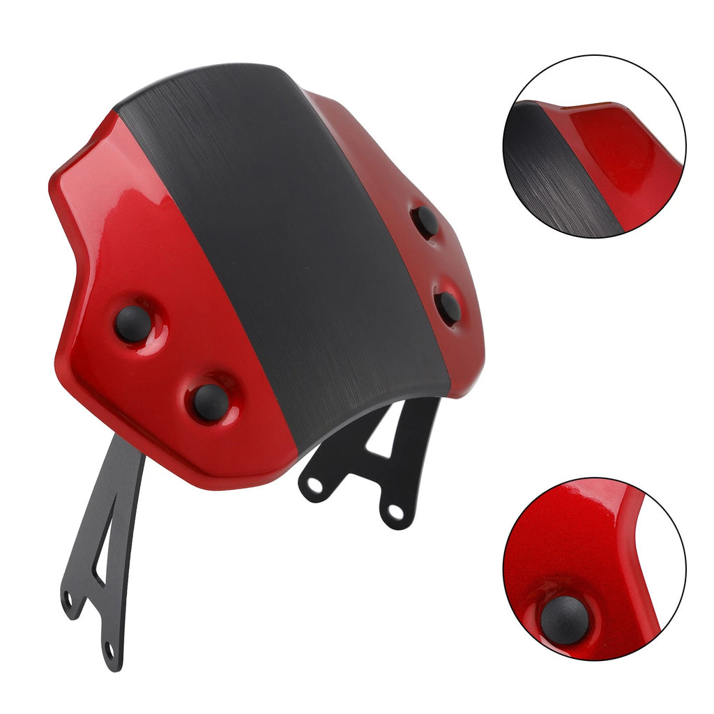 Windshield for Scrambler 400 X (2024–2025) Red