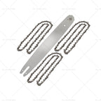 18" Chainsaw Bar & 3x Chain Kit for Husqvarna 236E 240E (3/8LP .050 62DL)