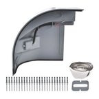 Passenger Side Corner Cap with Light for Box Truck (62664)